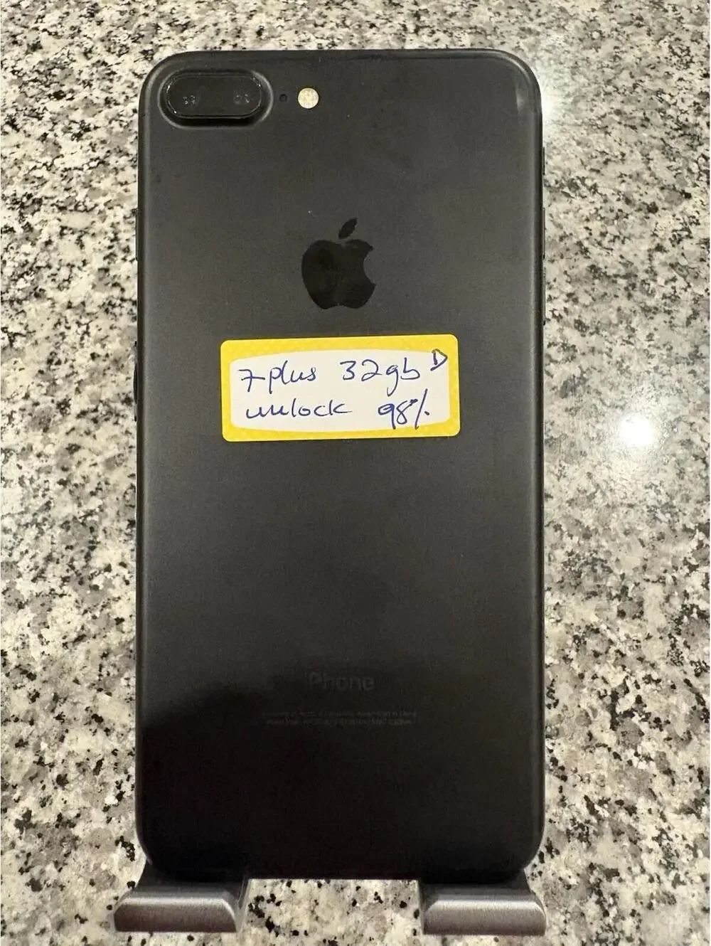 Apple iPhone 7 Plus - 32 GB - Black(Unlocked) Battery Health 98% D